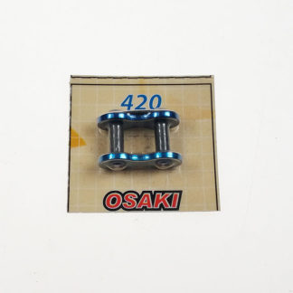 Ketting clipschakel Osaki 420 1/2x1/4'' blauw geanodiseerd