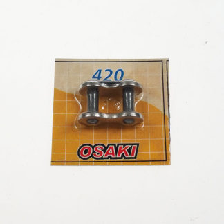 Ketting clipschakel Osaki 420 1/2x1/4'' zilver