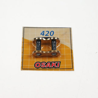 Ketting clipschakel Osaki 420 1/2x1/4'' goud