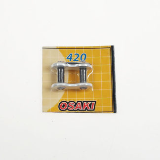 Ketting clipschakel Osaki 420 1/2x1/4'' wit epoxy