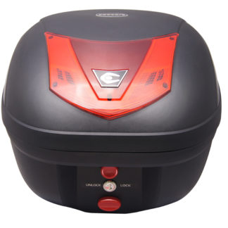 Koffer Coocase Vivo 28 liter zwart S28-BR met afstandbediening
