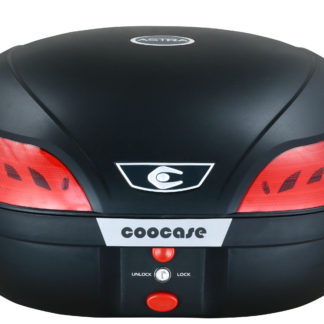 Koffer Coocase Astra 48 liter zwart S48-C met alarm en afstandbediening