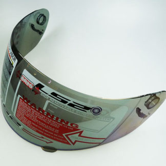 Vizier blauw gespiegeld LS2 FF350