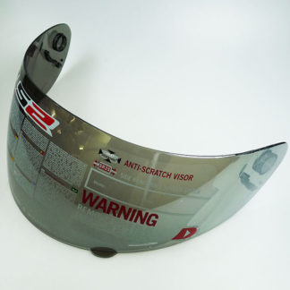 Vizier zilver gespiegeld LS2 FF350