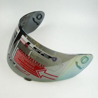 Vizier goud gespiegeld LS2 FF350