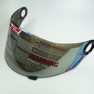 Vizier LS2 spiegel blauw voor model FF385/FF358/FF322/FF392/FF396
