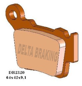 Remblokset Delta braking 2320 o.a. KTM achter