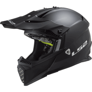 LS2 Helm MX437 Fast EVO mat zwart