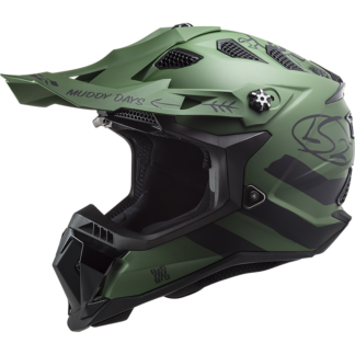 LS2 Helm MX700 Subverter EVO Cargo mat legergroen